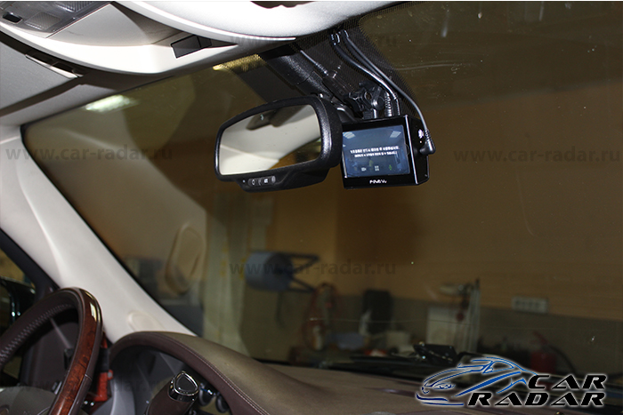 Установка видеорегистратора FineVu CR-2000S в Cadillac Escalade