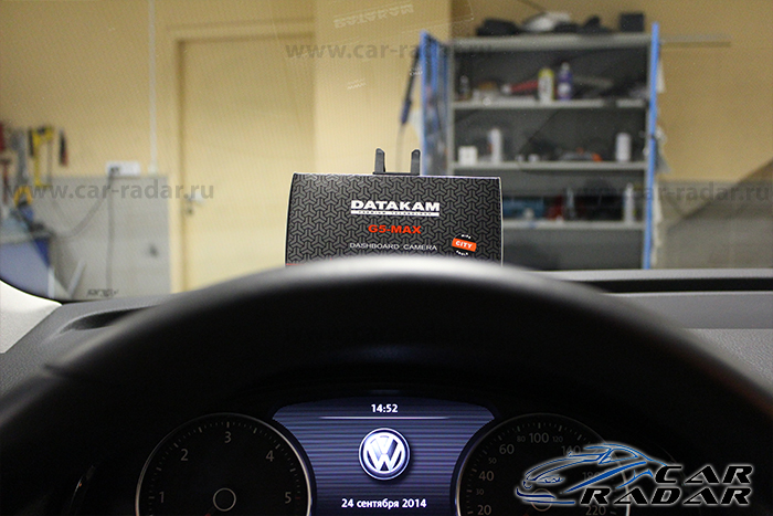 Datakam G5 City/Real Pro/Max BF в автомобиле Volkswagen Touareg