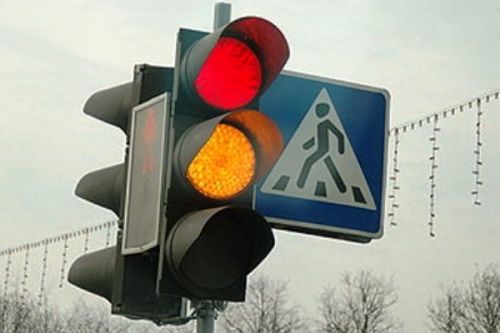 проезд на запрещ знак светофора