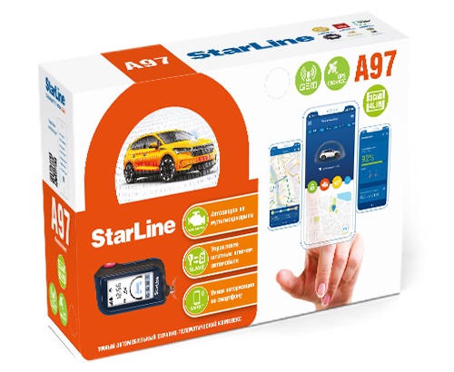 Упаковка Starline A97 GSM GPS