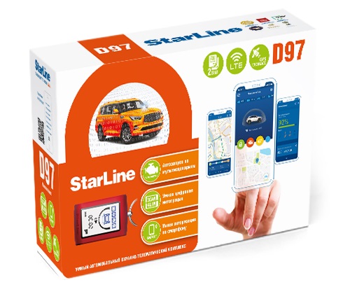 Упаковка Starline D97 2SIM LTE-GPS