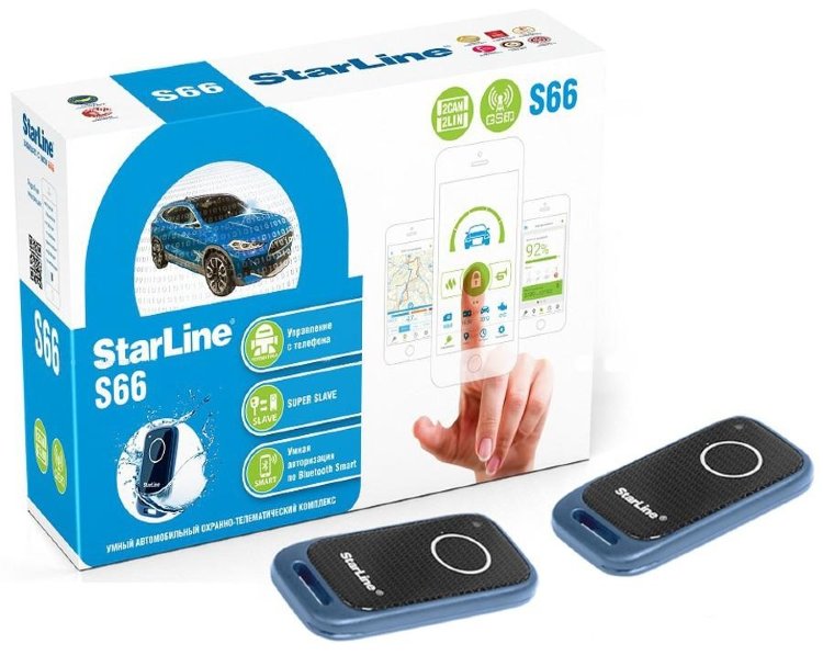 Автосигнализация StarLine (СтарЛайн) S66 BT GSM