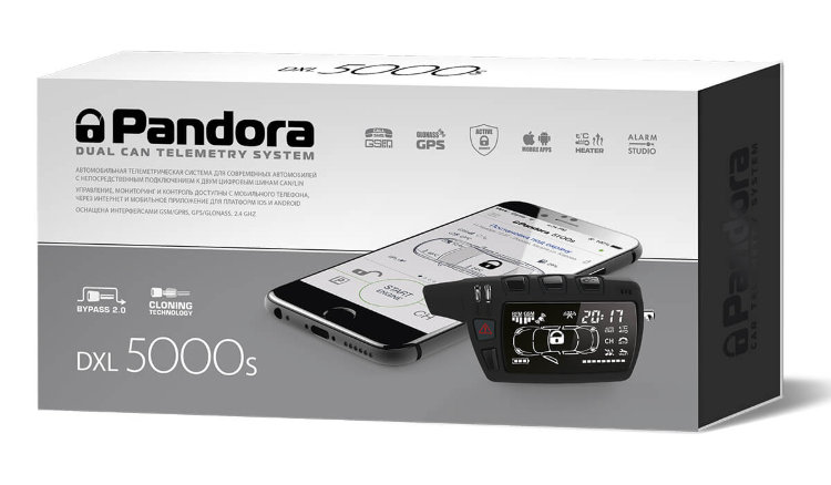 Автосигнализация Pandora (Пандора) DXL 5000 S