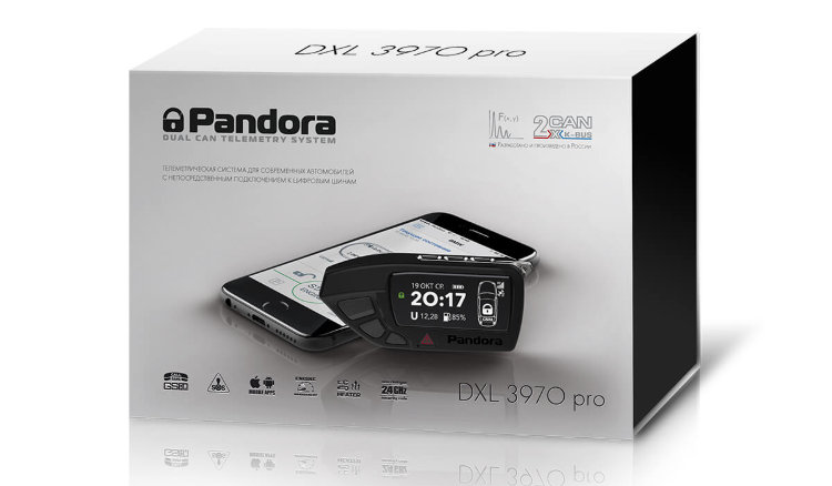 Автосигнализация Pandora (Пандора) DXL 3970 Pro v2