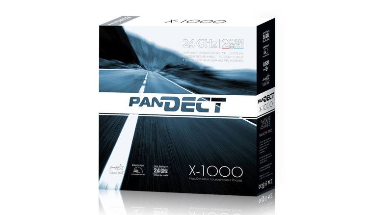 Автосигнализация Pandect (Пандект) X-1000 BT