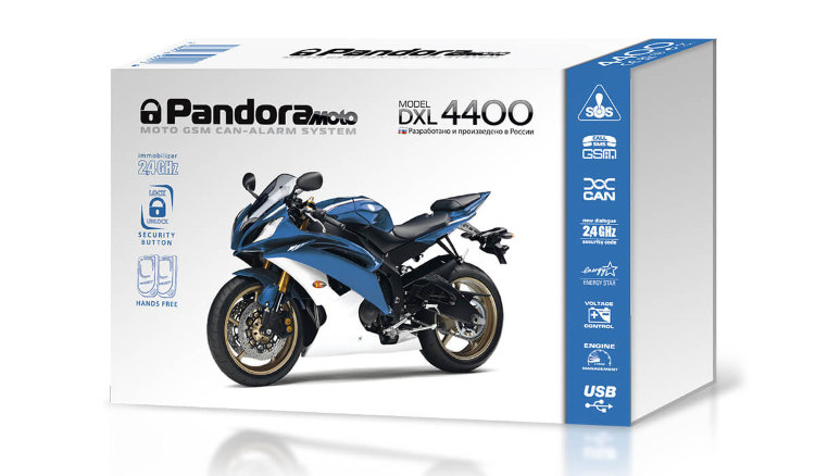 Мотосигнализация Pandora (Пандора) DXL 4400 Moto