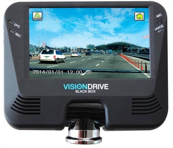 Видеорегистратор Visiondrive VD-9600WHG/B 2CH