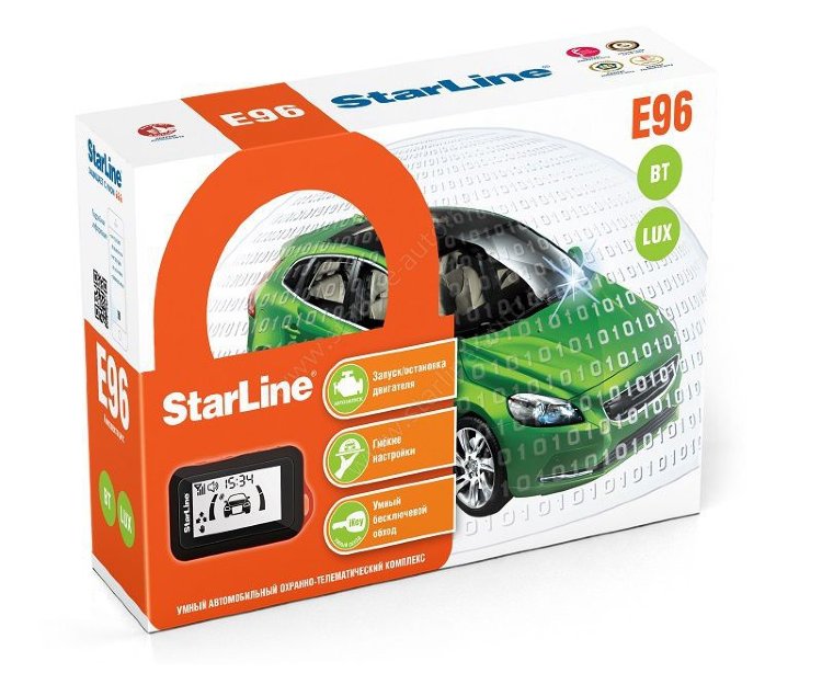 Автосигнализация StarLine (СтарЛайн) E96 BT LUX